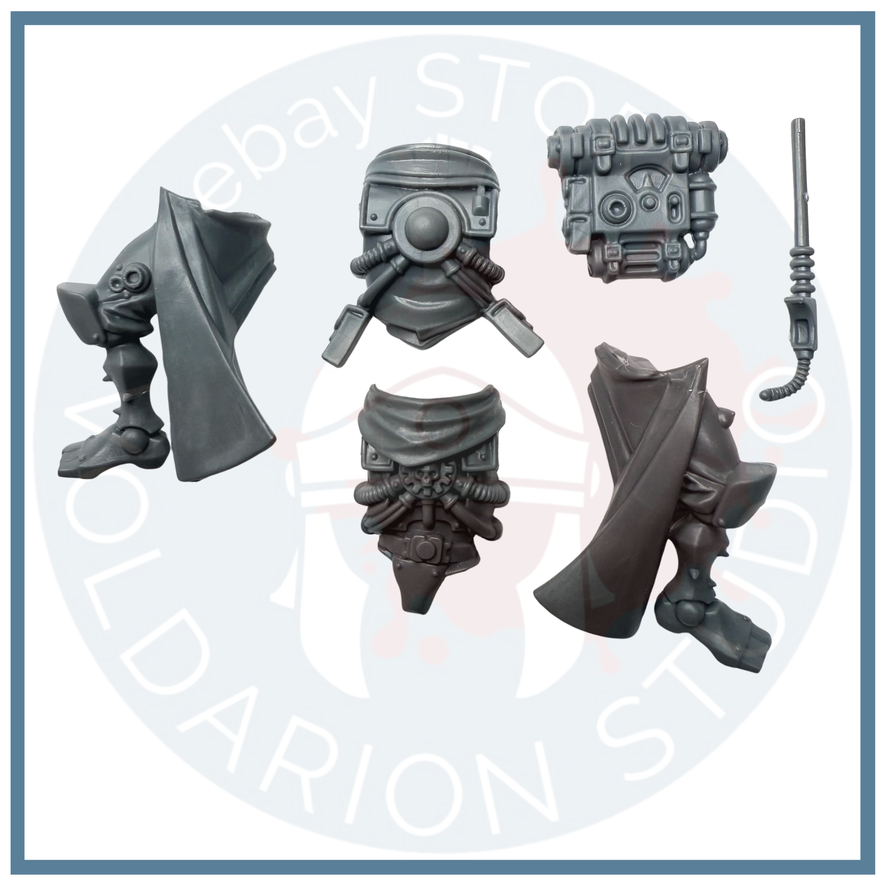 Serberys Raider Legs & Torso Bits B