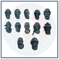 Traitor Guardsmen Head Bits