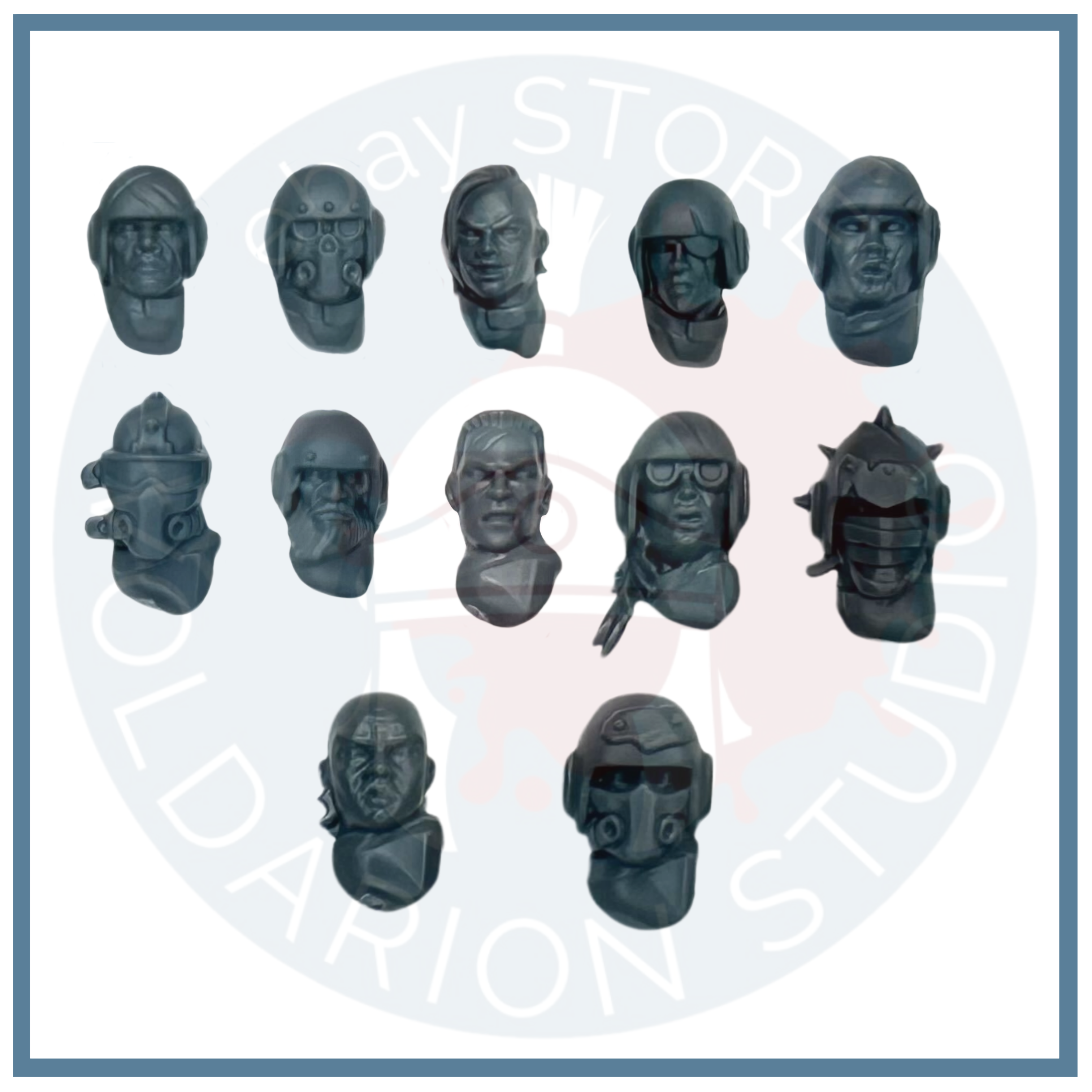 Traitor Guardsmen Head Bits