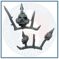 Chaos Terminator Back Trophy Spikes Bits