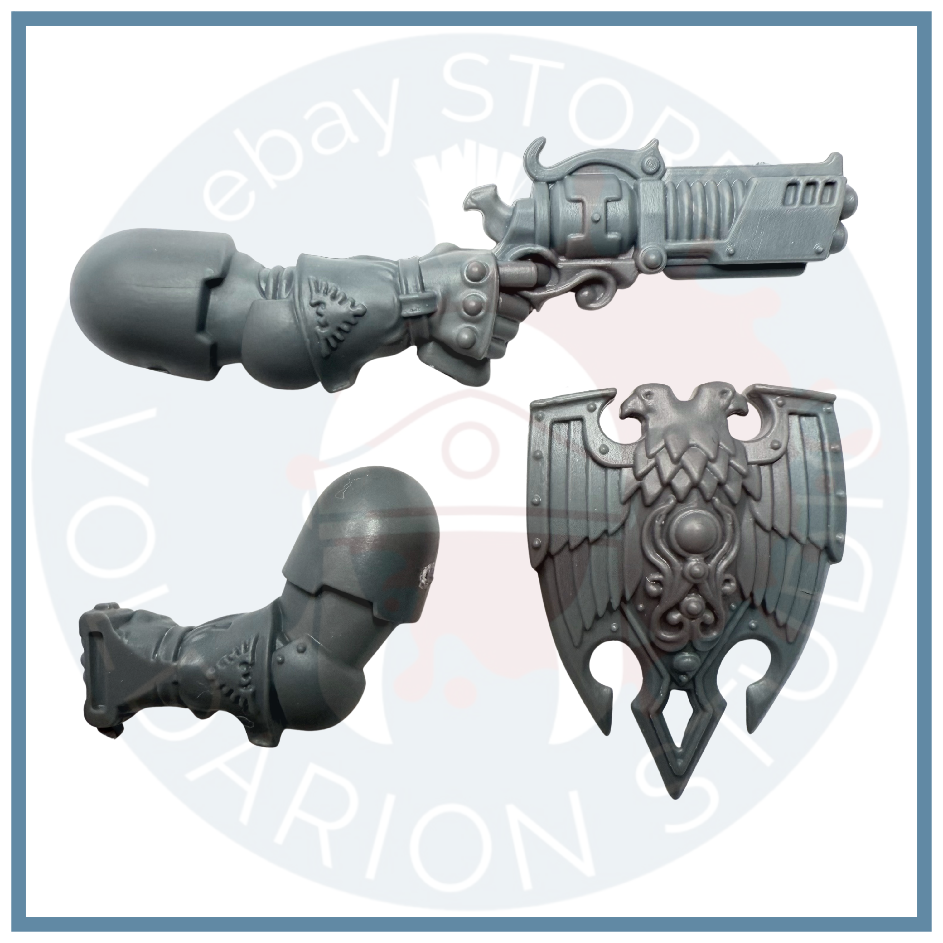 Venatari Destroyer Pistol & Tarsus Buckler Bits A