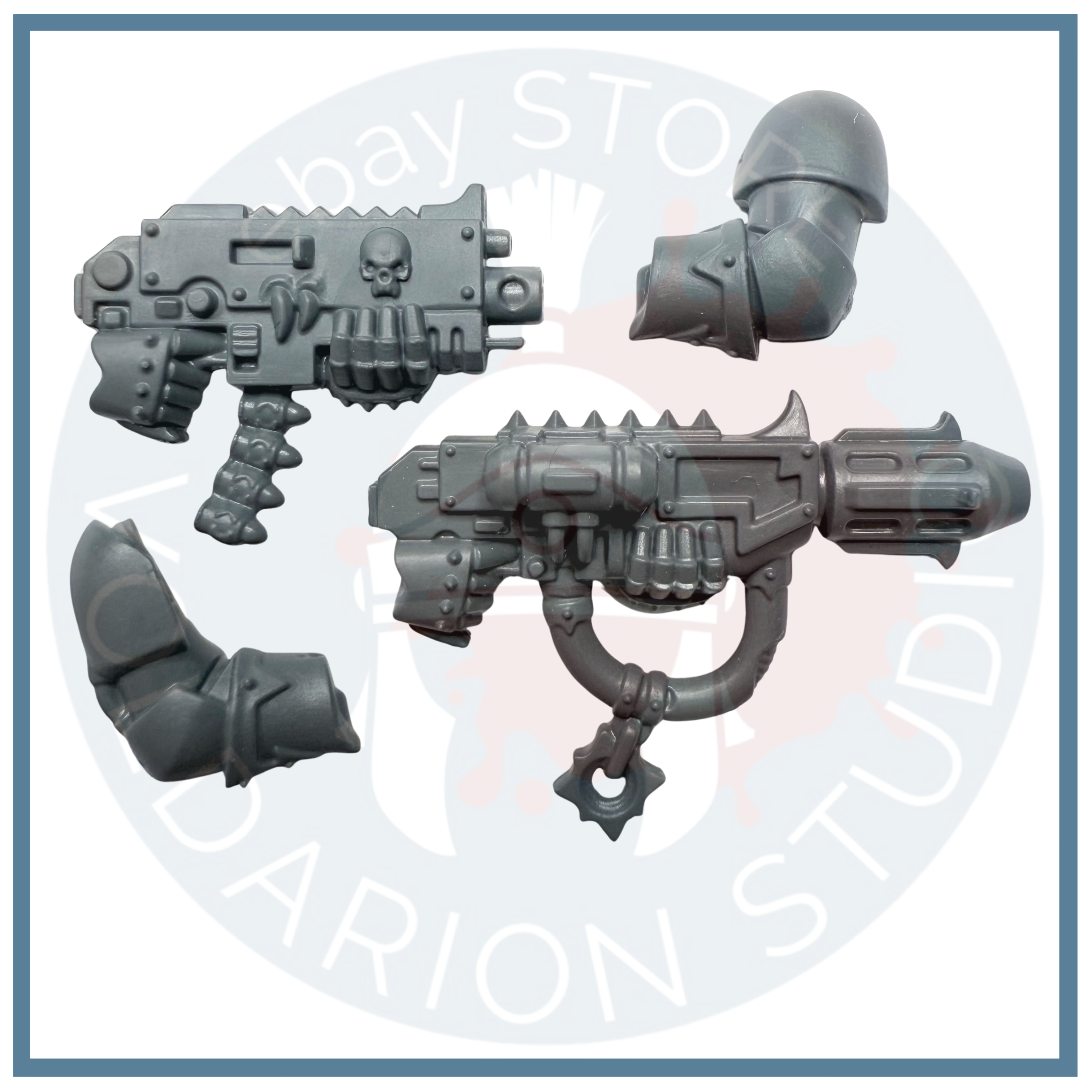 Chaos Legionaries Meltagun & Boltgun Bits