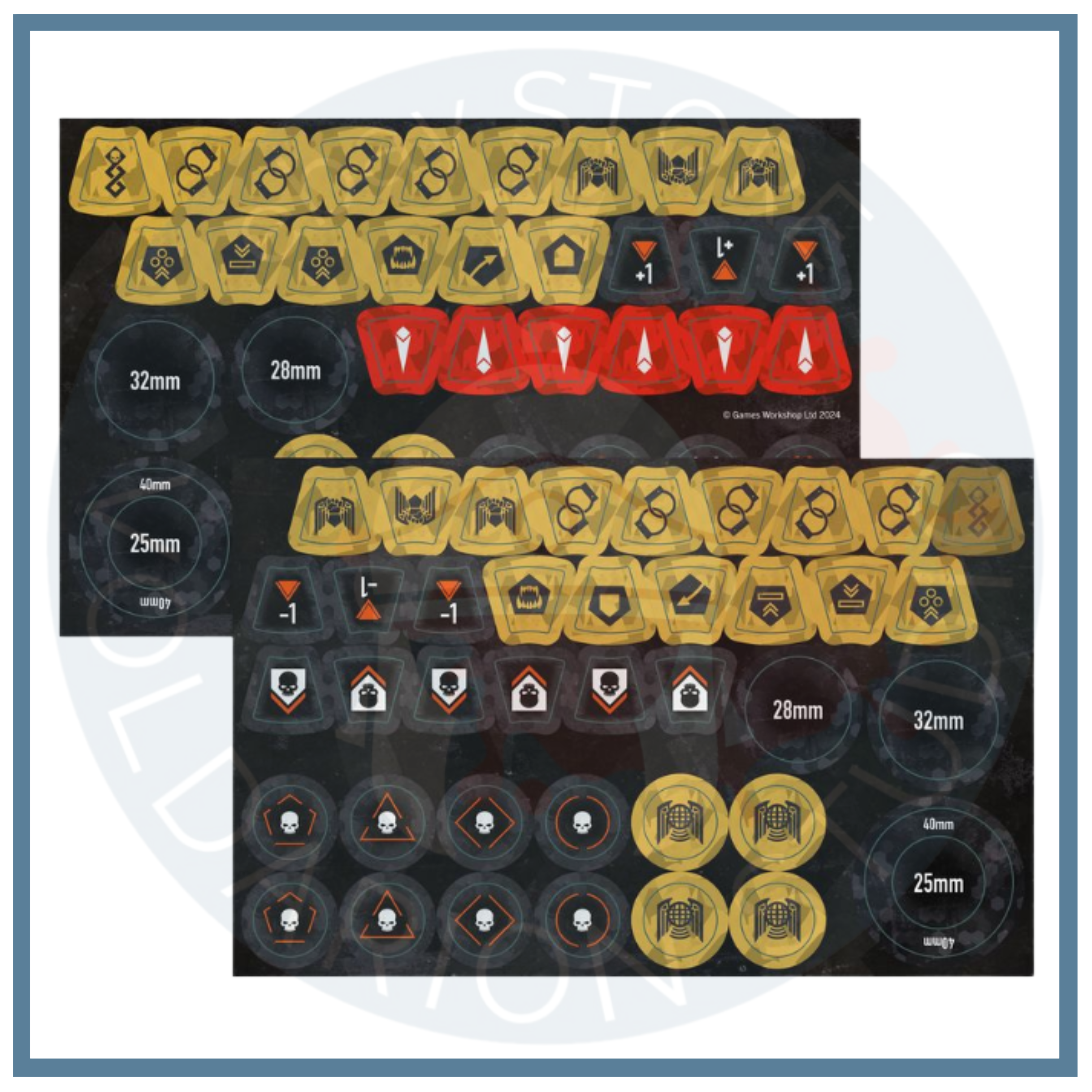 Adeptus Arbites Token Sheet
