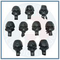 Necron Warrior Head Bits| Push-Fit