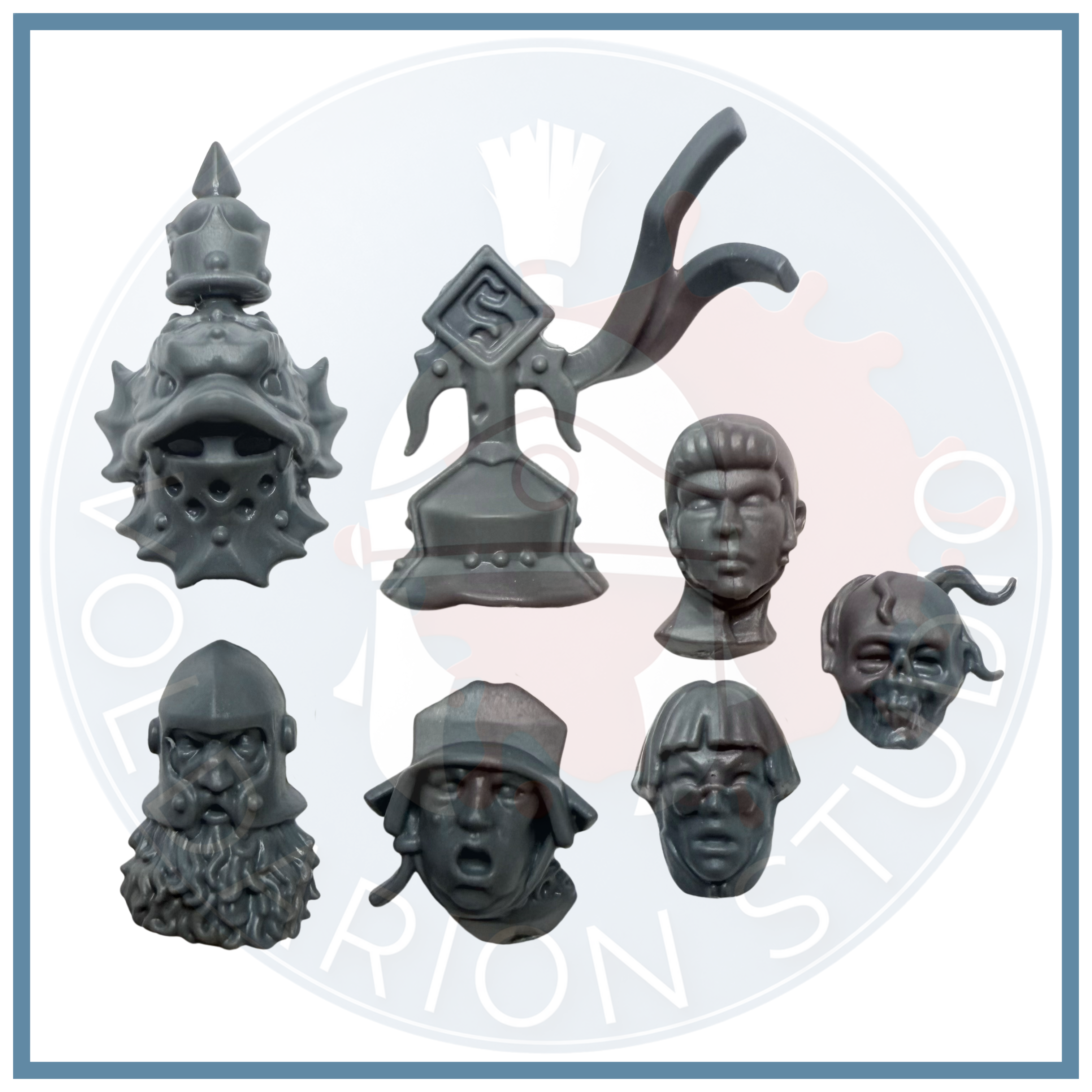 Freeguild Command Corps Head Bits
