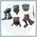 Serberys Raider Legs & Torso Bits A