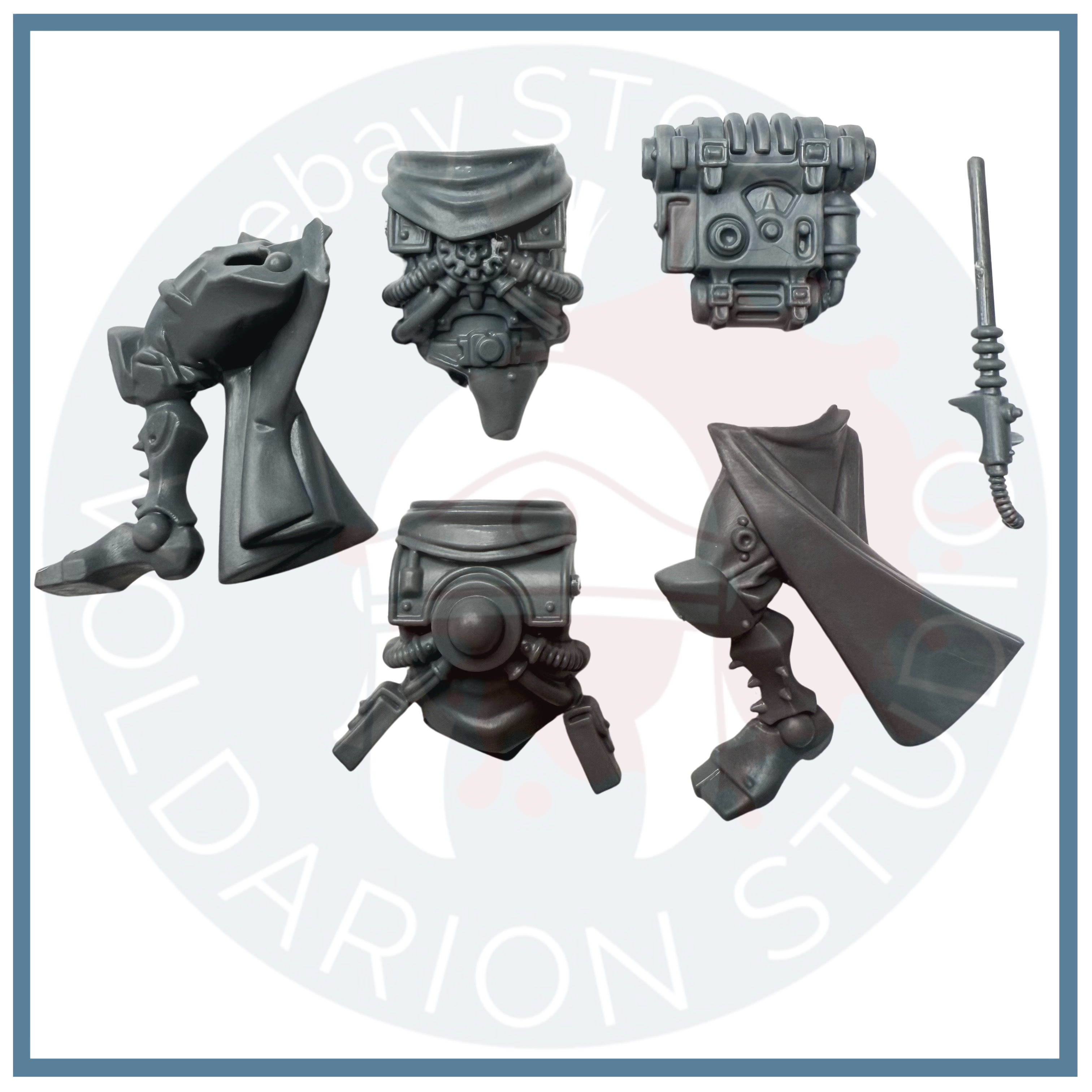 Serberys Raider Legs & Torso Bits A