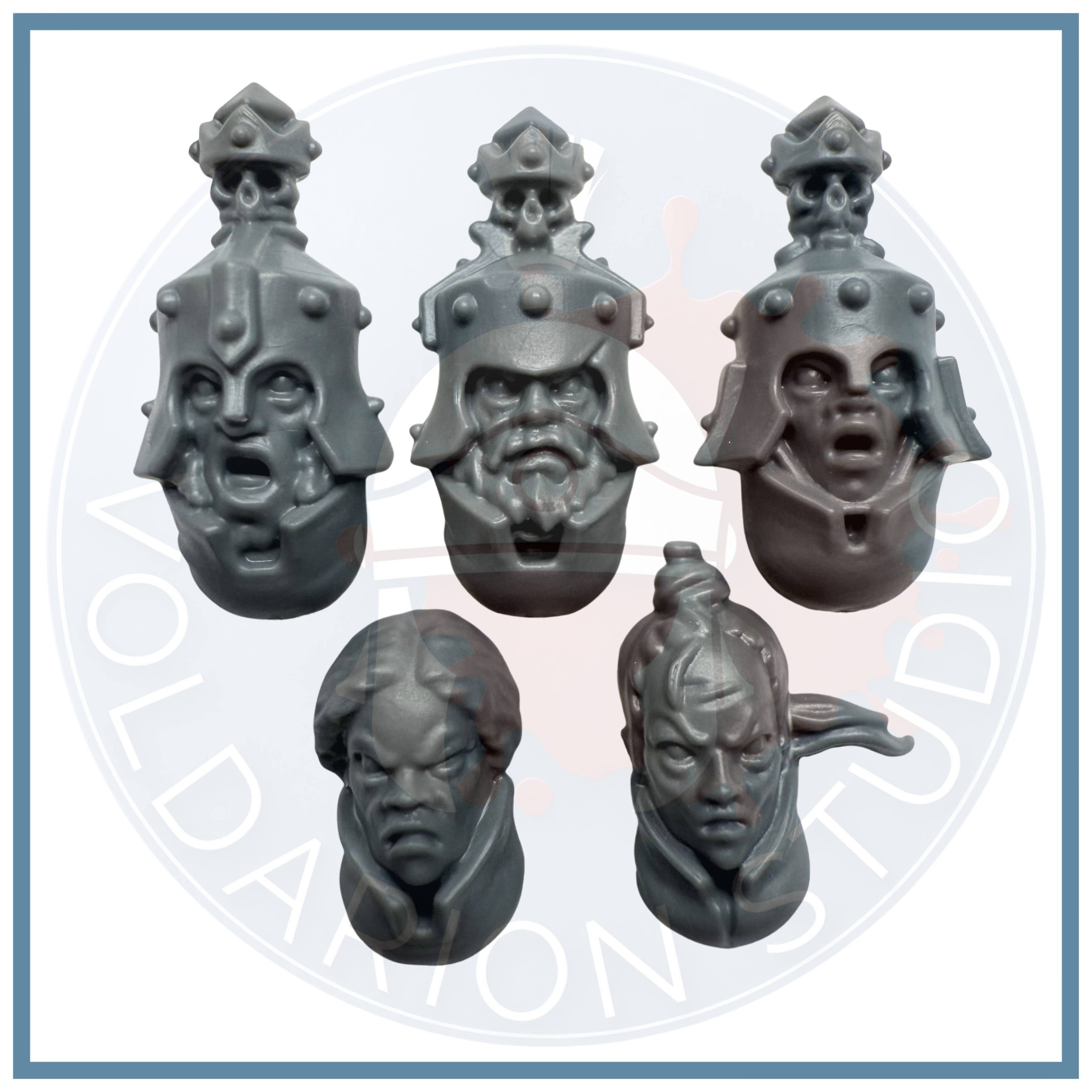 Freeguild Grenadier Head Bits B