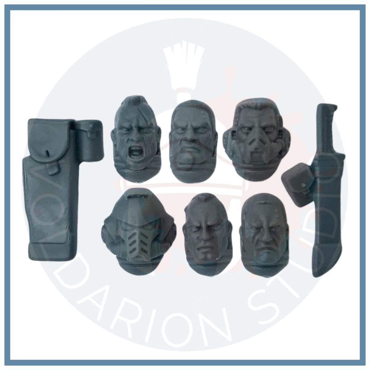 Assault Intercessor Head Bits