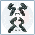 Norn Emissary Left & Right Leg Bits