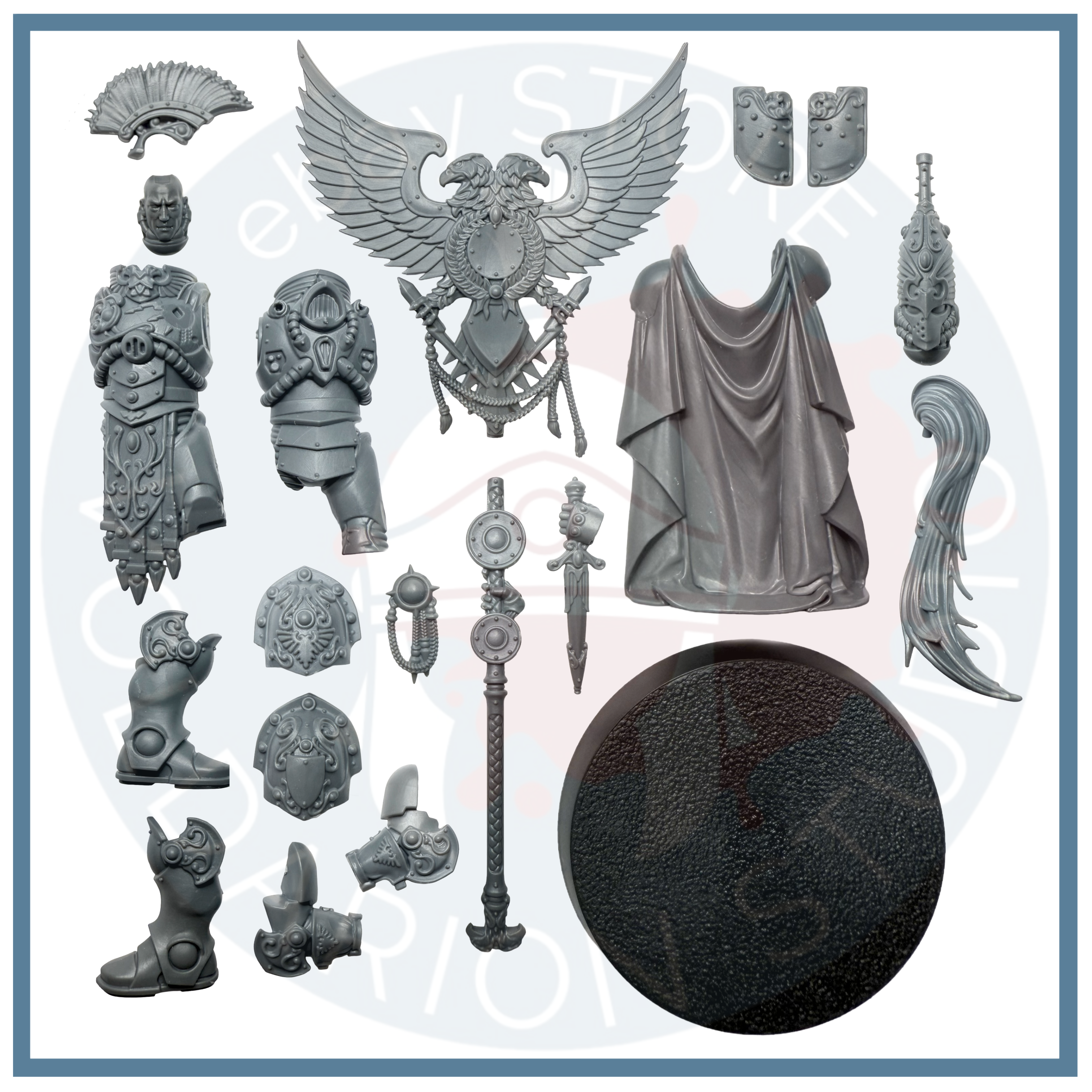 Custodian Guard With Magisterium Vexilla