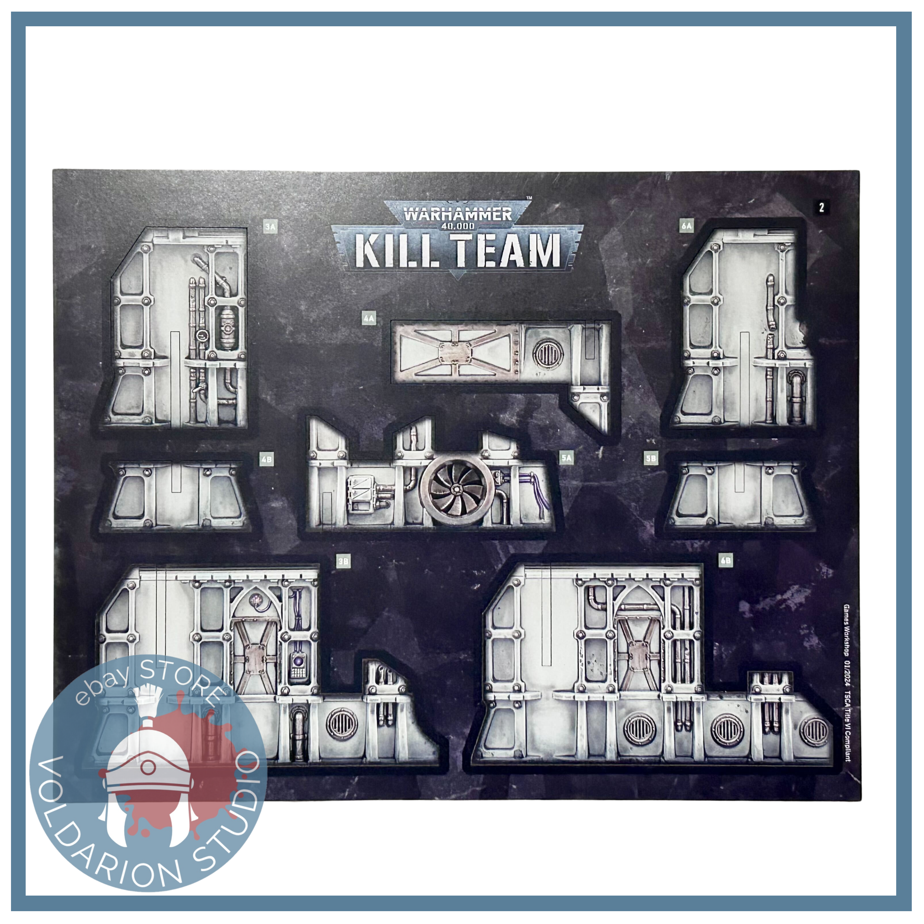 Kill Team Starter Set 2024 MDF Terrain Set