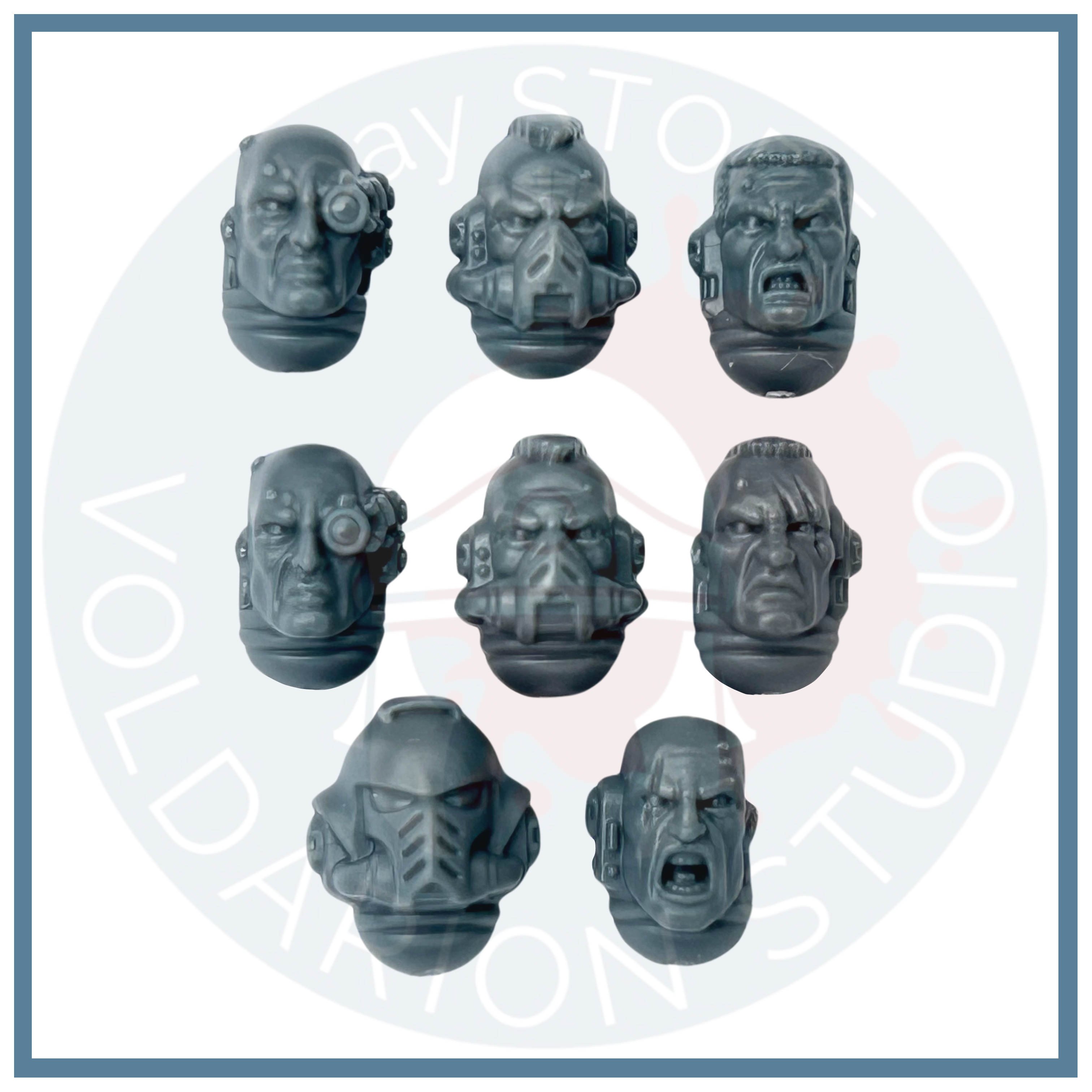 Primaris Intercessor Head Bits